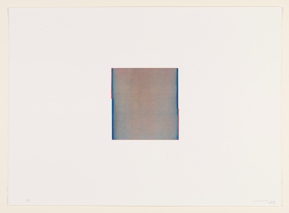 CALLUM INNES, Helio Cerulean / Opera Rose (no. 72.), 2013