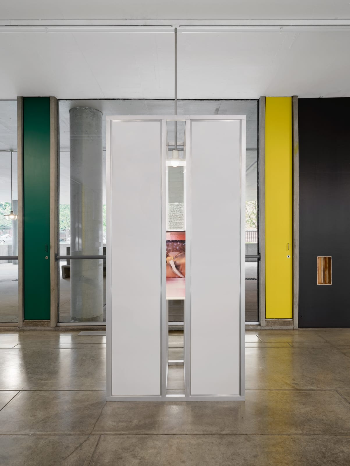 B. INGRID OLSON, Door Picture, a view in perspective arranged close together, 2021-2022