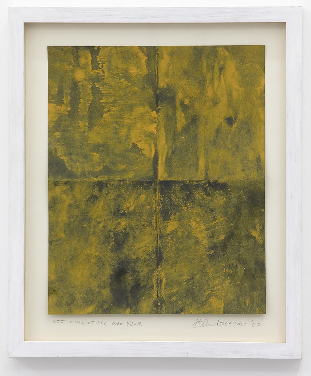 BIRGIR ANDRÉSSON, Off-colouring 1060 420R, 2002