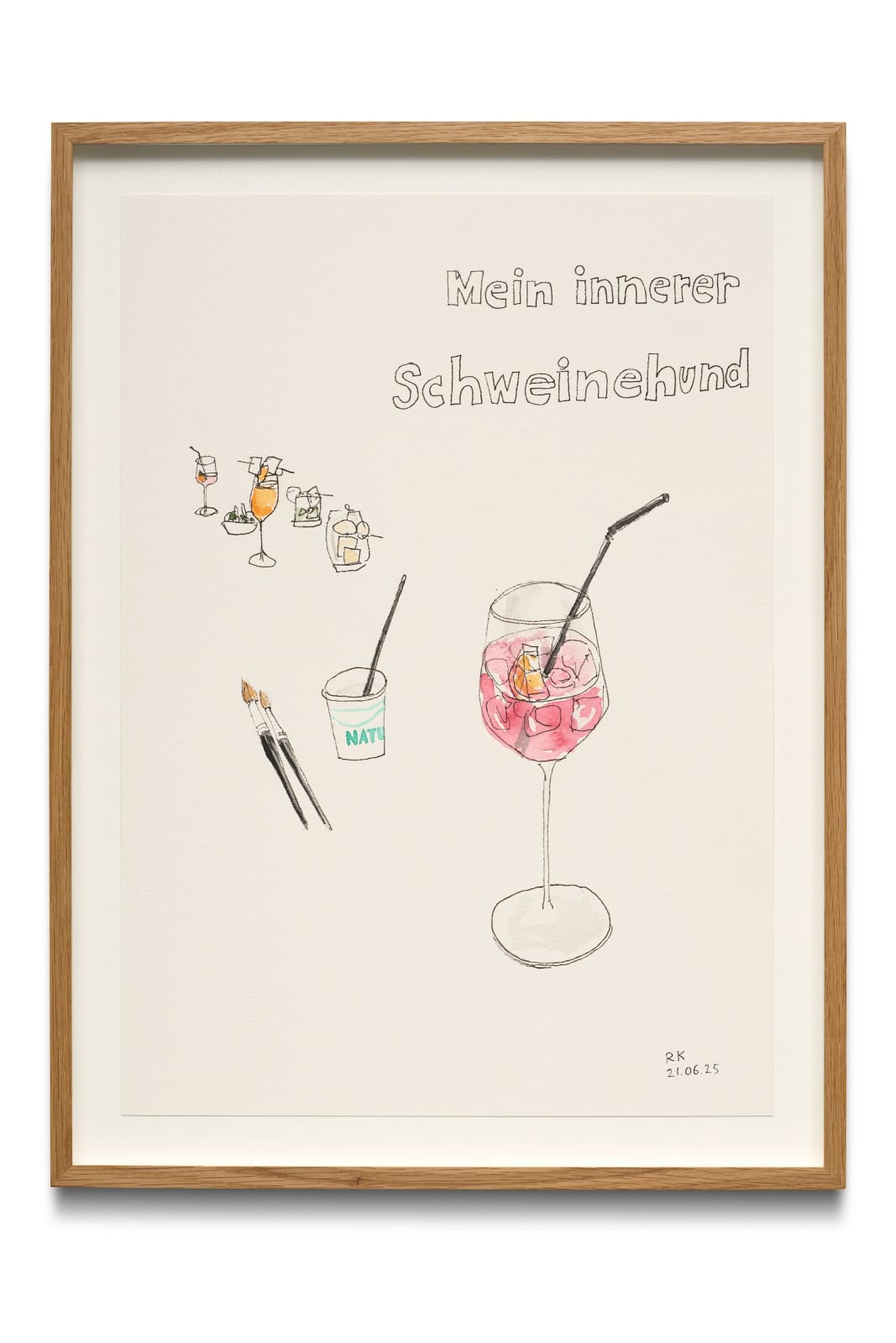 RAGNAR KJARTANSSON, Poolside Drawing 10, 2025