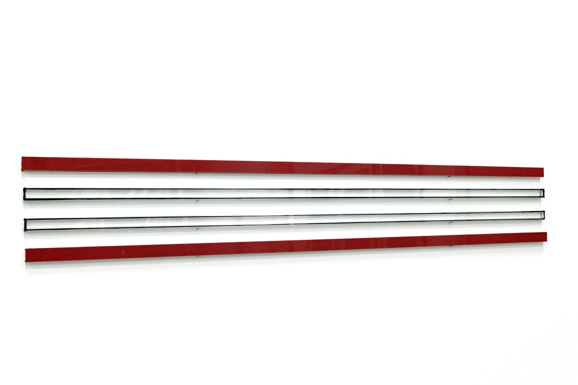 KRISTJÁN GUÐMUNDSSON, Solid Red View with Clear View, 2015
