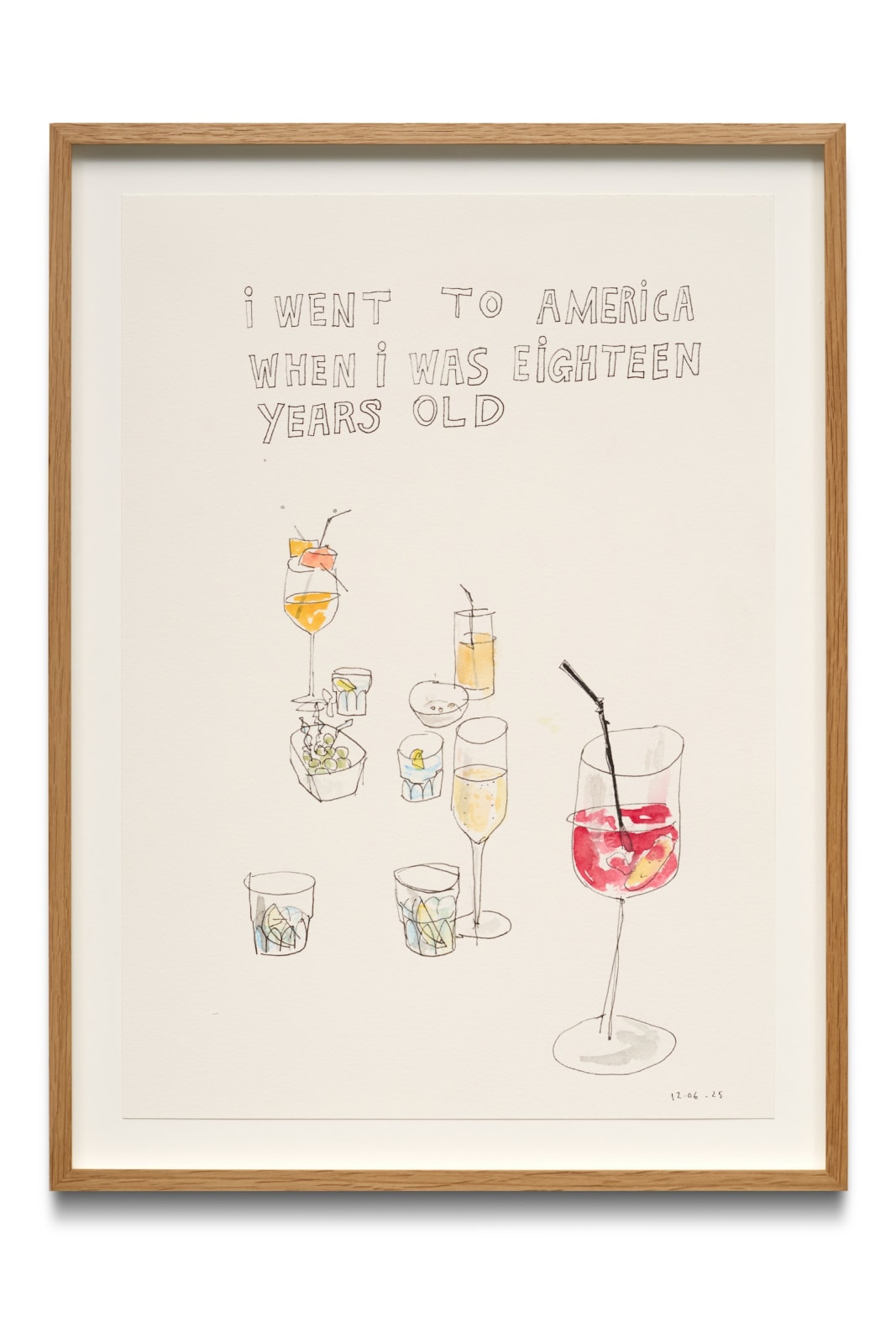 RAGNAR KJARTANSSON, Poolside Drawing 1, 2025