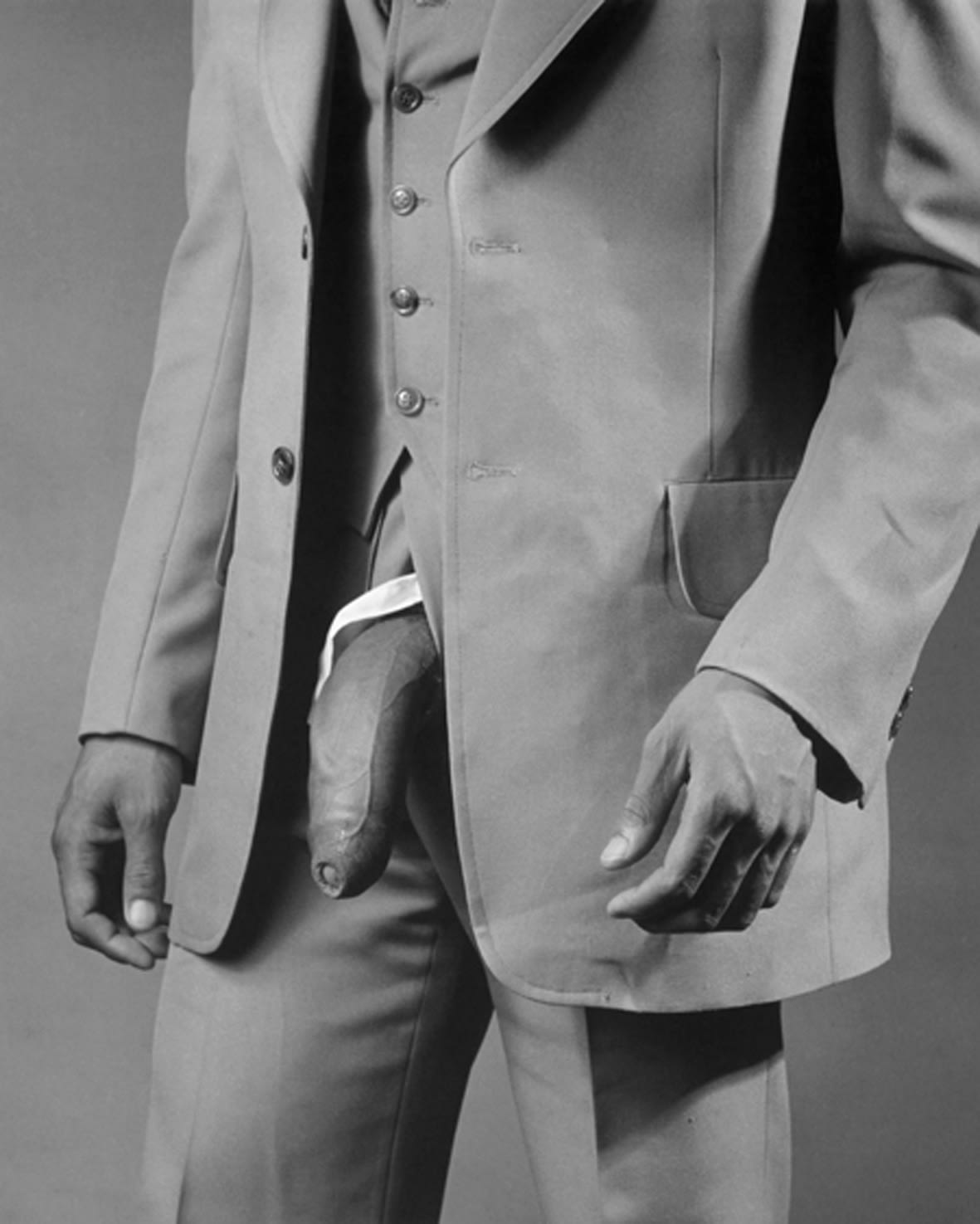 Robert Mapplethorpe, Man in Polyester, 1980 / printed 1992