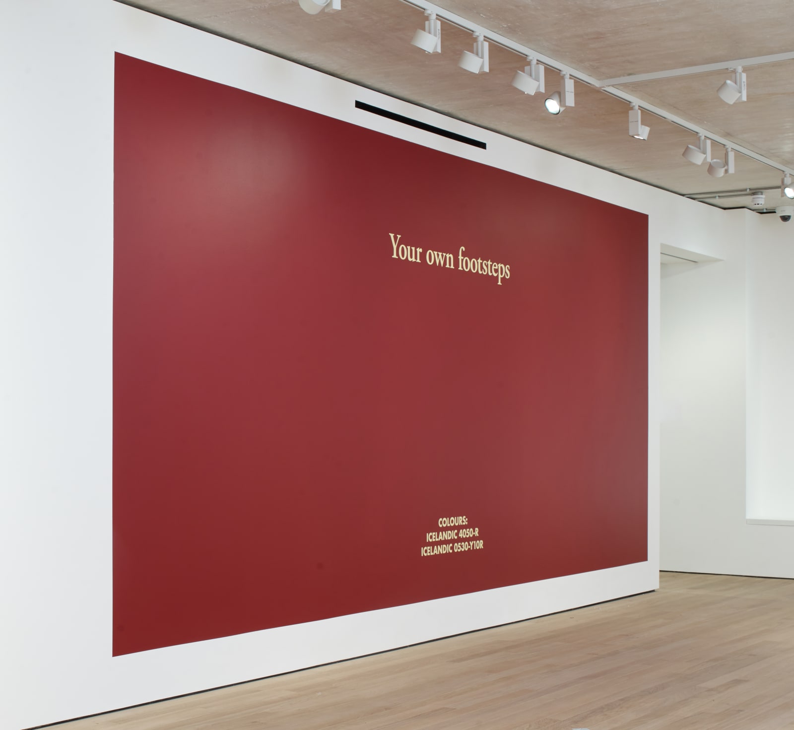 BIRGIR ANDRÉSSON, Your own footsteps, 2006