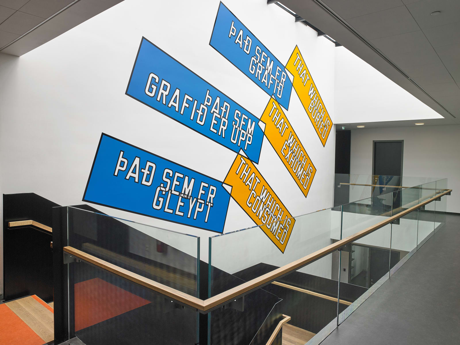LAWRENCE WEINER, THAT WHICH IS BURIED, THAT WHICH IS EXHUMED, THAT WHICH IS CONSUMED, 2016