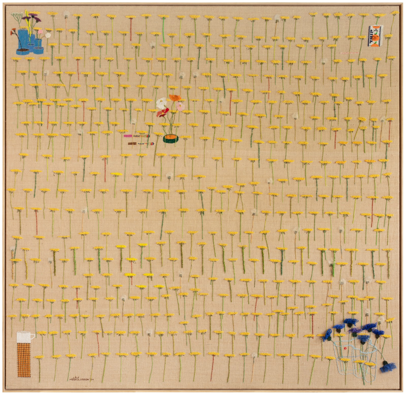 LOJI HÖSKULDSSON, A Workday out on the Field Which Is Completely Uncultivated, 2024