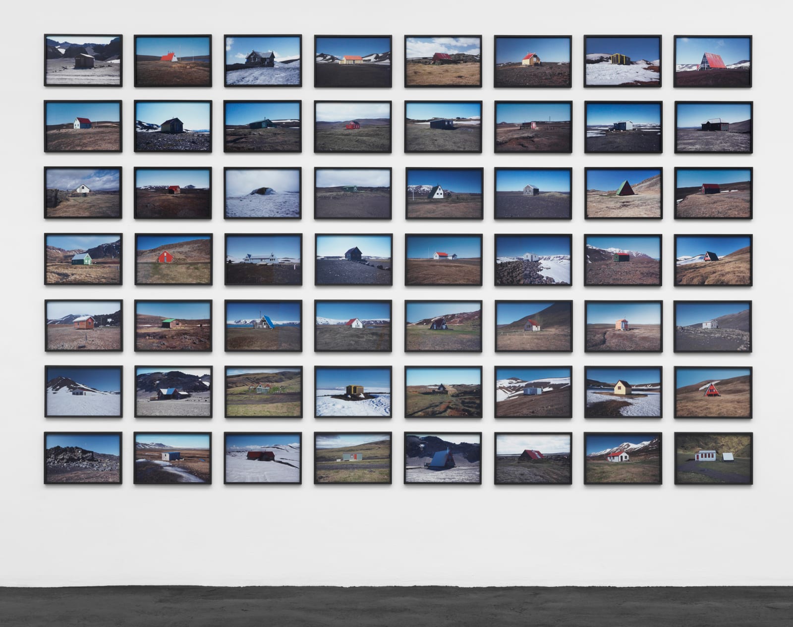 ÓLAFUR ELÍASSON, The hut series, 2012