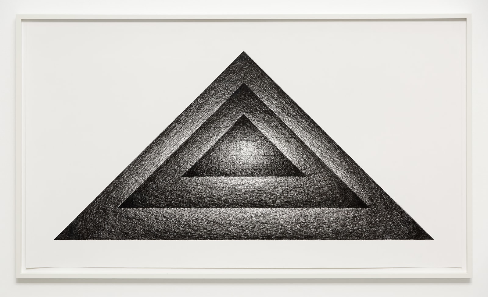 IGNACIO URIARTE, Three superposed triangles, 2018