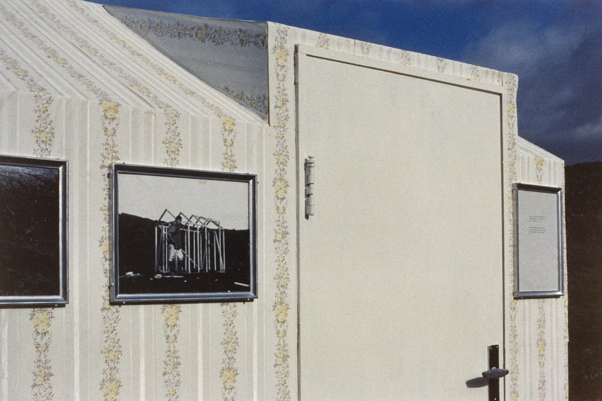 HREINN FRIÐFINNSSON, House Project, First House, 1974