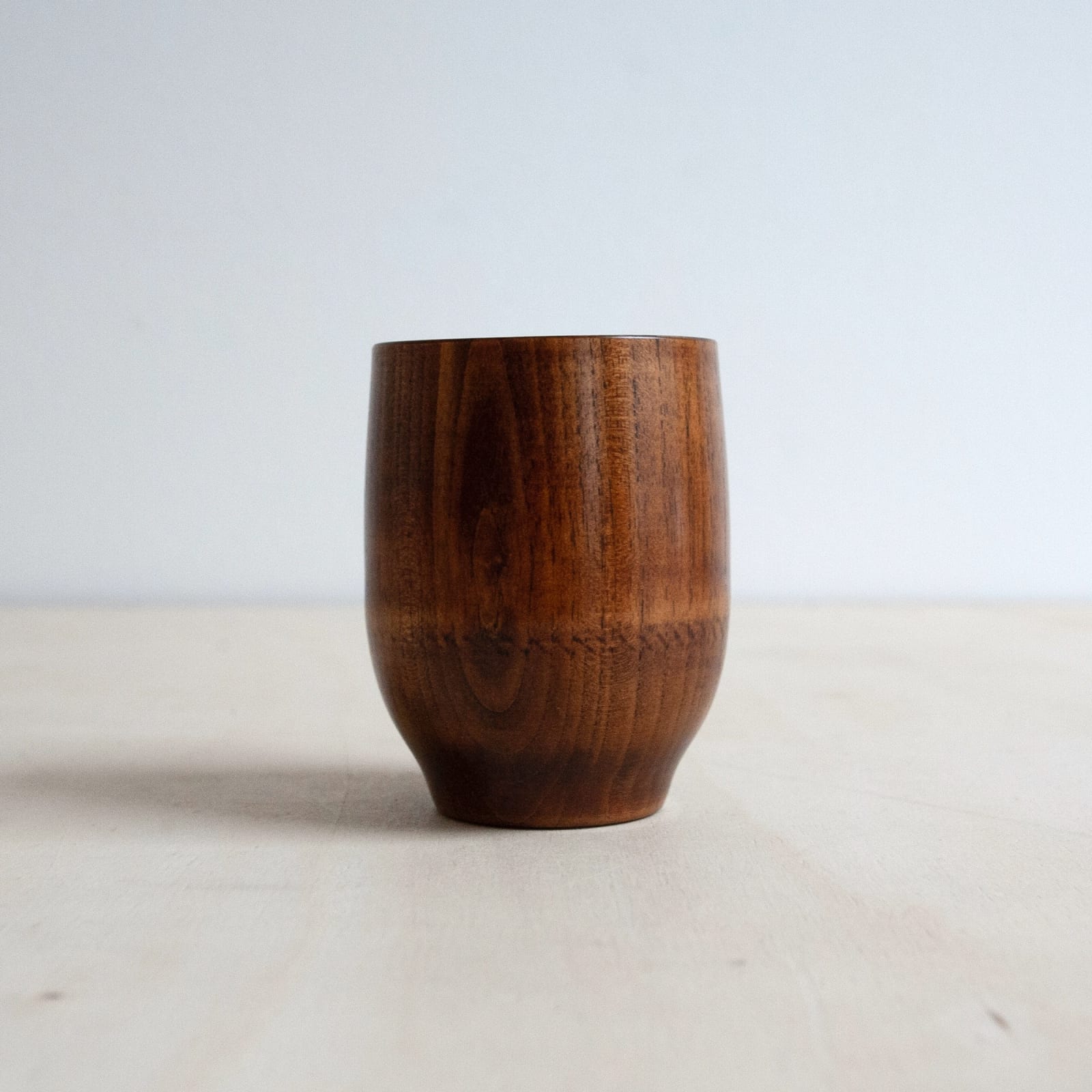 Raku Terai, Handmade Wooden Cup No. 5, 2021