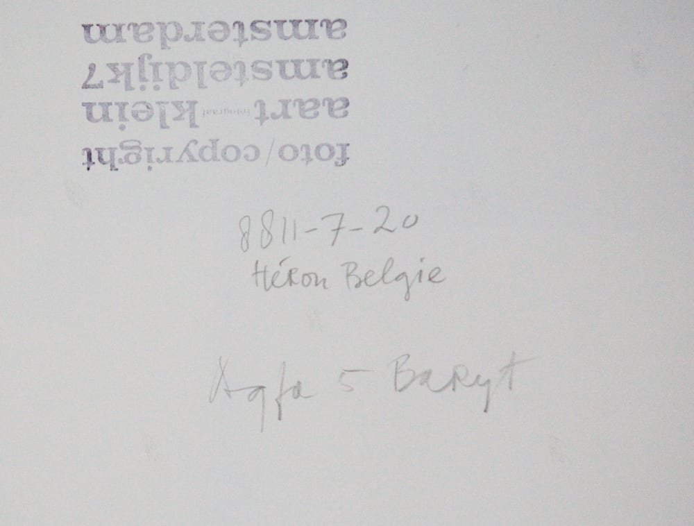 Various International Artists, Aart Klein - Heron, Belgie