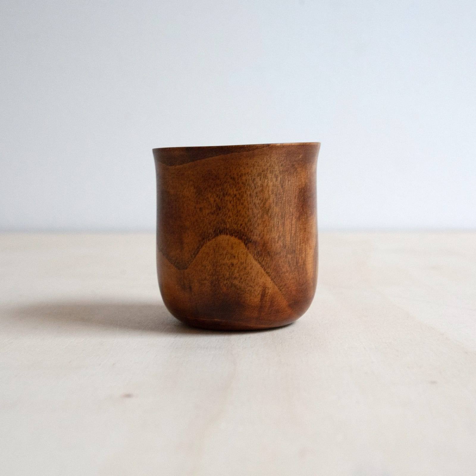 Raku Terai, Handmade Wooden Cup No. 11, 2021