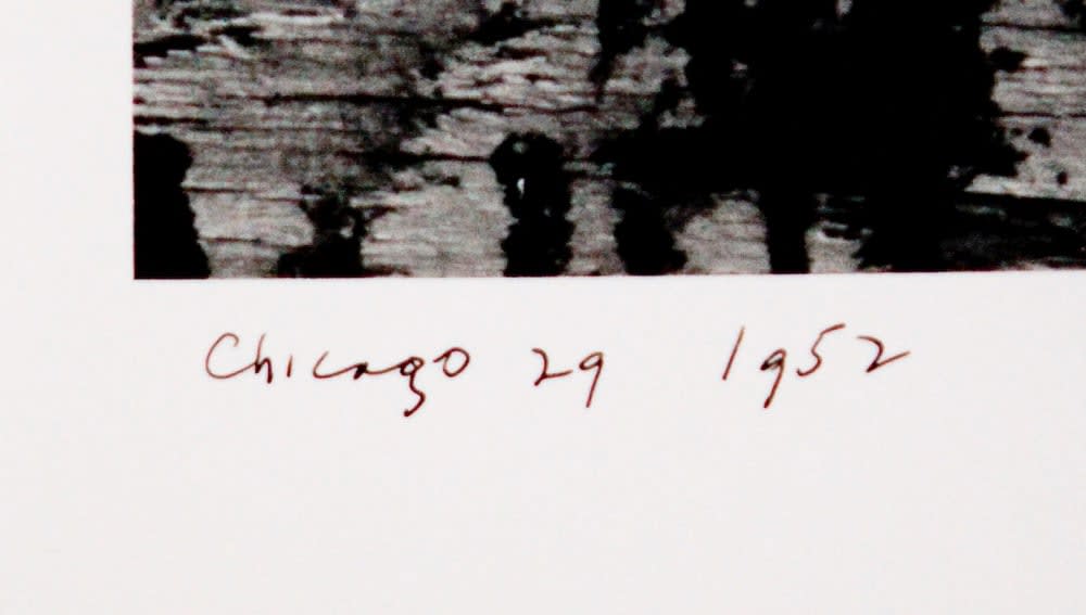 Various International Artists, Aaron Siskind - Chicago 29, 1952
