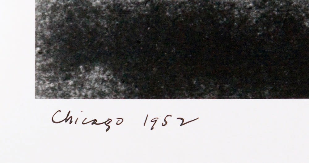 Various International Artists, Aaron Siskind - Chicago, 1952
