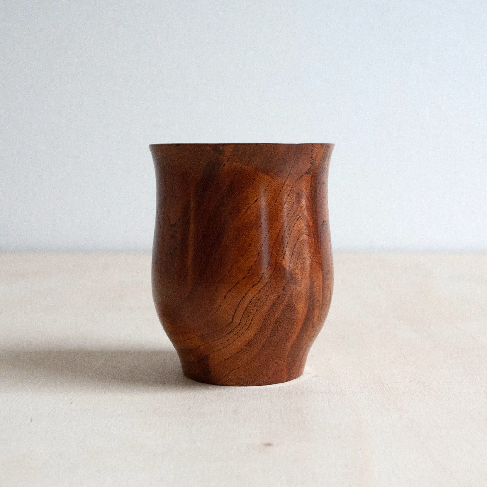 Raku Terai, Handmade Wooden Cup No. 3, 2021