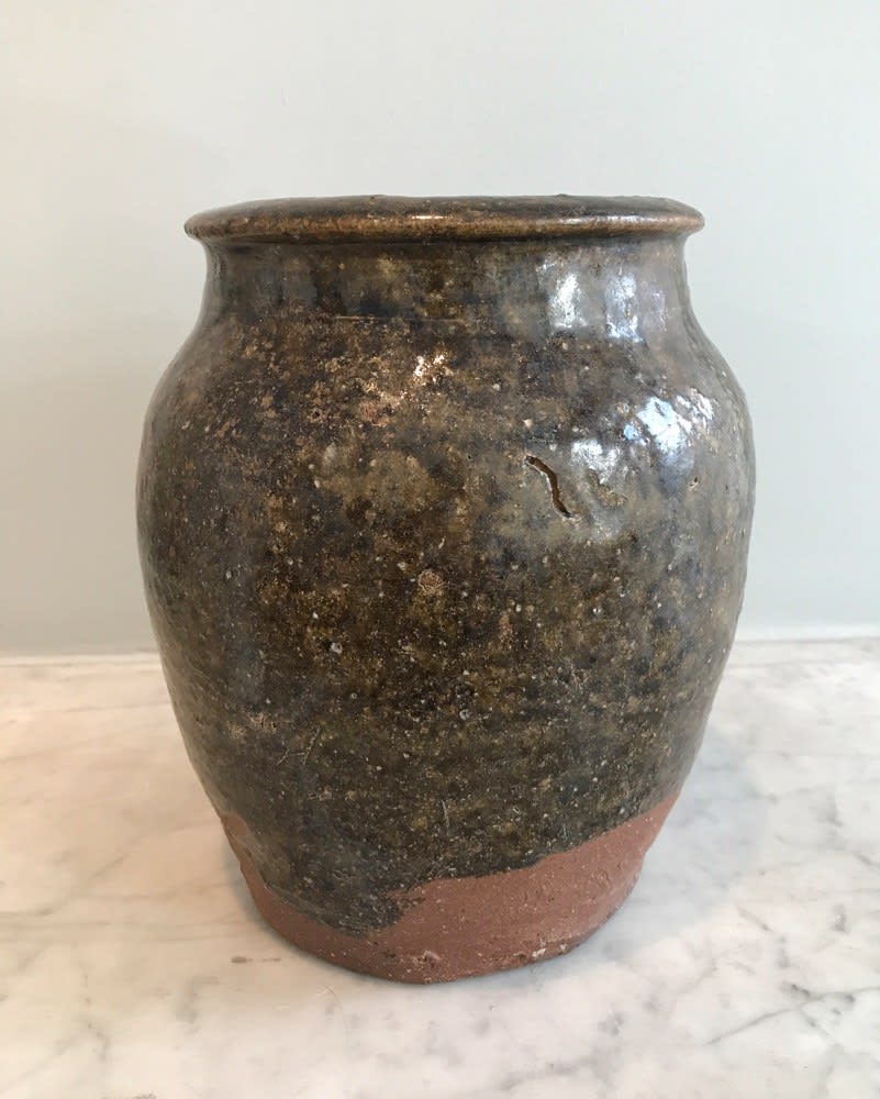 Vintage Ceramics, Jar (Tsubo), late Edo period