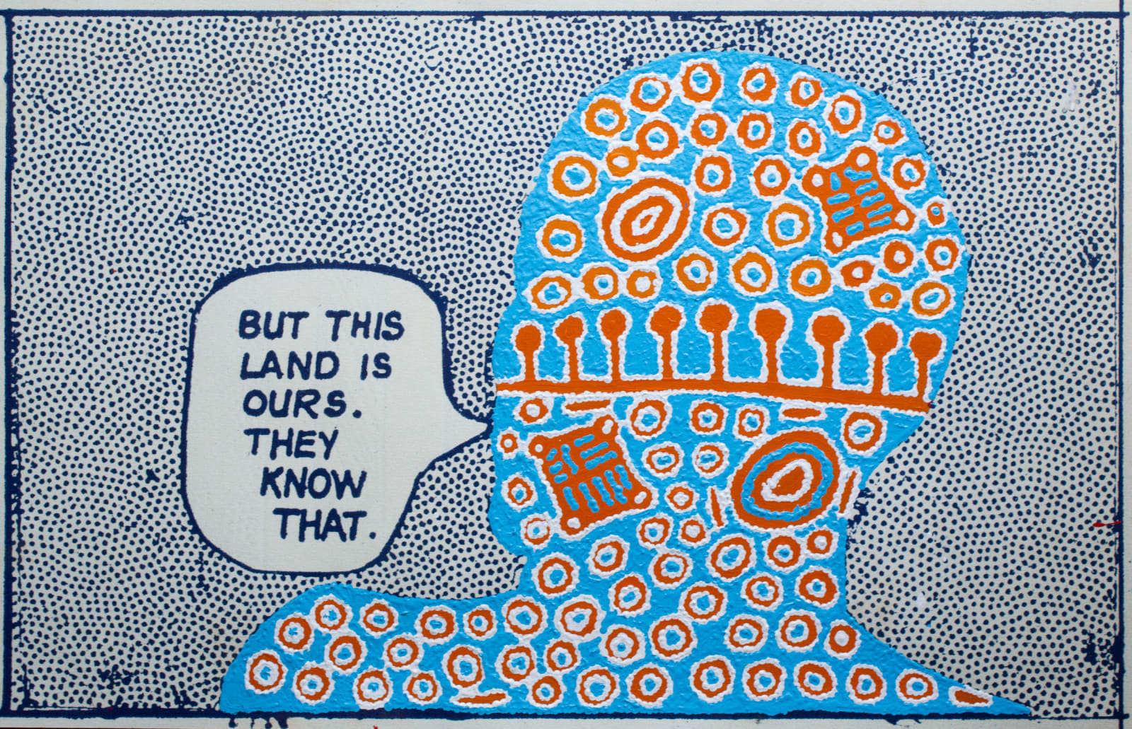 Patrick Waterhouse, But This Land Is Ours. They Know That. Jarra . Revised with Melissa Nungarrayi Larry. 2014-2018, 2014-2018