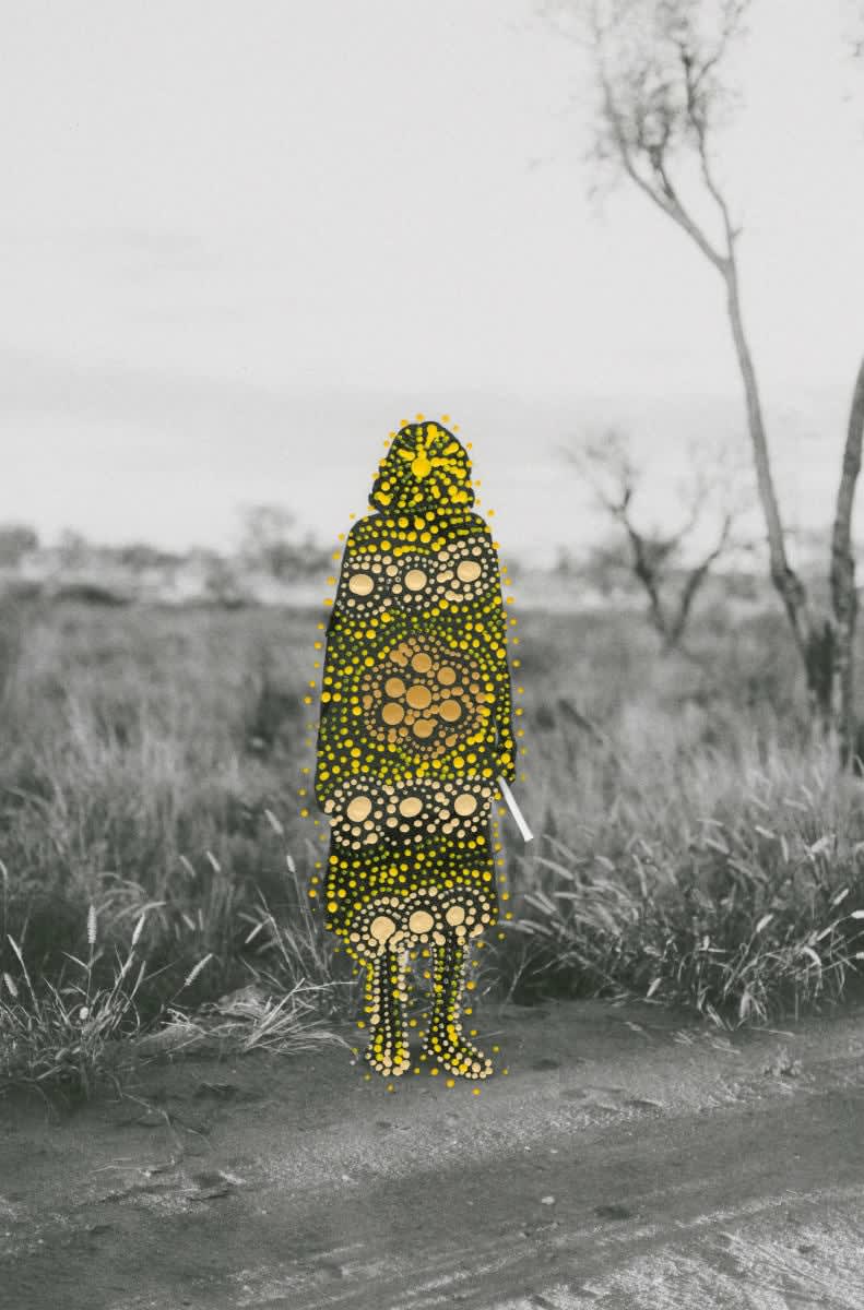 Patrick Waterhouse, Got To Find Him Along The Trail. Restricted with Hilda Nakamarra Rogers, 2014-2018