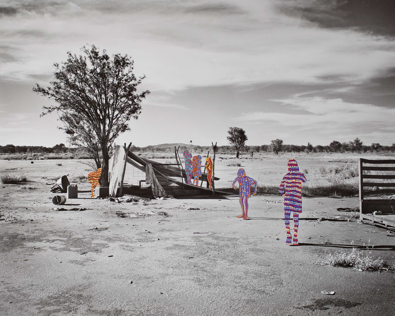 Patrick Waterhouse, Go to West Camp. Restricted with Sarah Napurrurla Leo, Selma Napanangka Tasman and Sabrina Nangala Robertson. 2014-2018, 2014-2018