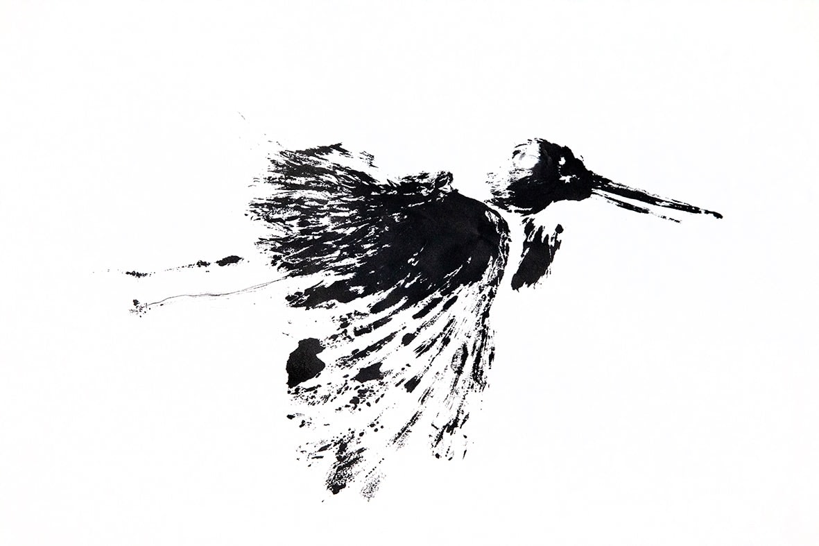 Anaïs Lopez, The Messenger , 2022 / gyotaku 2025