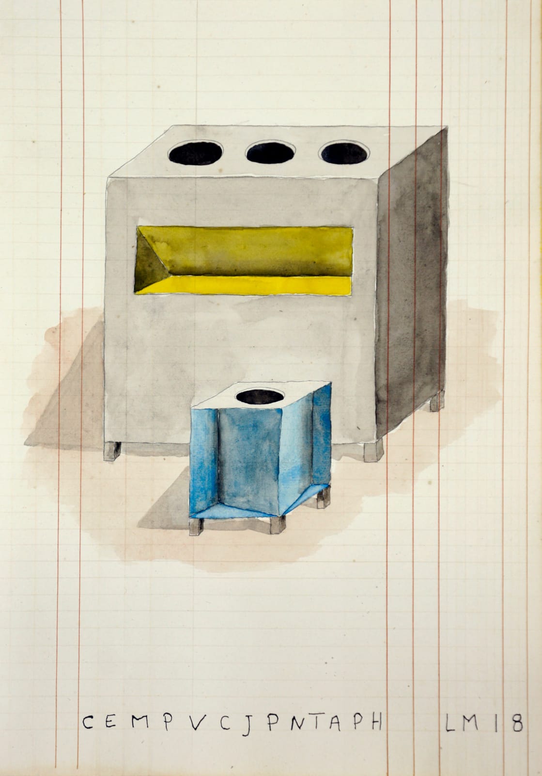 Laurent Millet, L'Atrophile, après Novarina, 2017/18