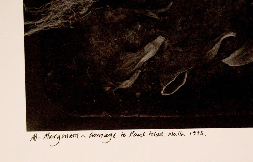 Various International Artists, John Blakemore - Ad Marginum, Hommage to Paul Klee, No. 14, 1995