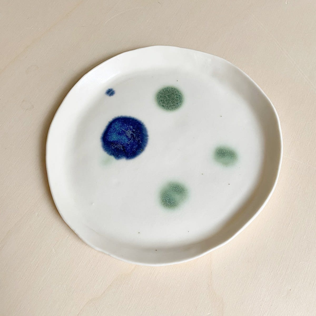 Haruka Matsuo, Forest Night abstract cake plate 3