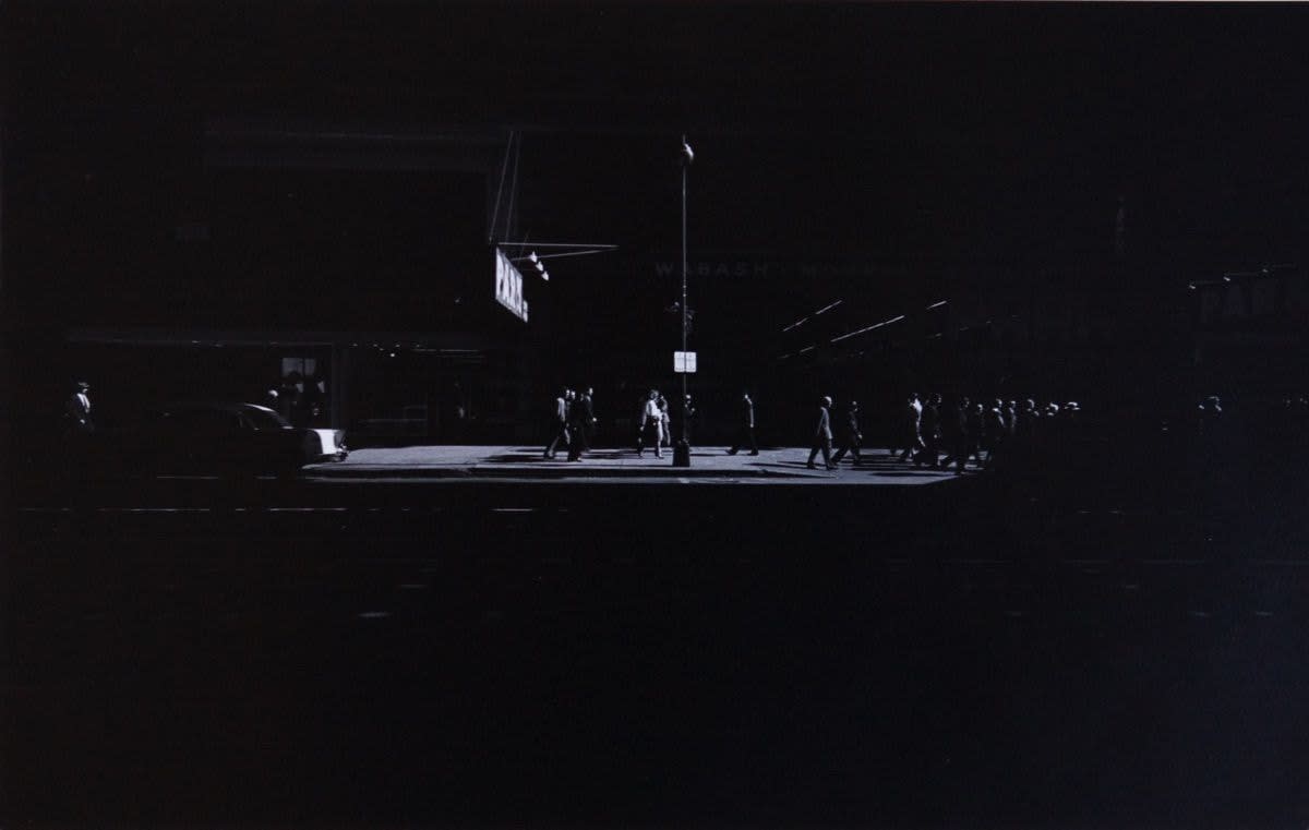 Various International Artists, Harry Callahan - Wabash Avenue, Chicago, Fall, 1958