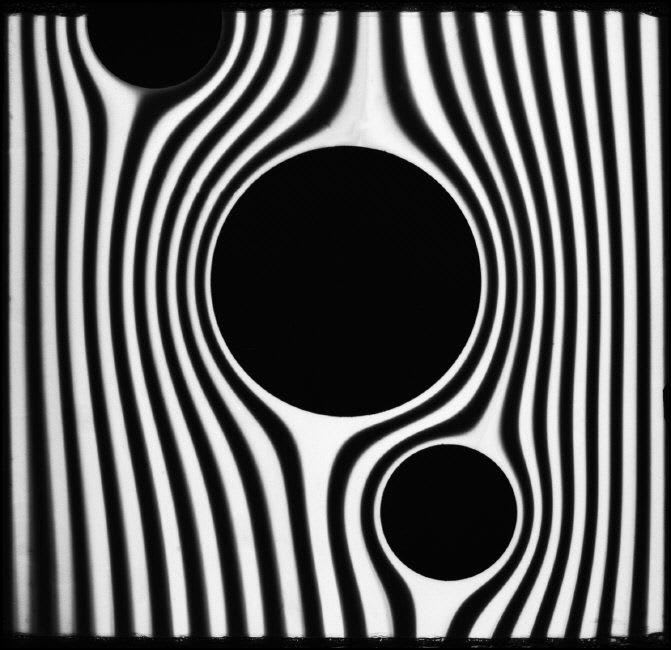 Werner Bischof, Streams, Zurich, Switzerland (experimental set-up for flow analysis at ETH Zurich), 1941