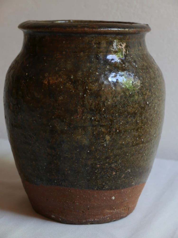 Vintage Ceramics, Jar (Tsubo), late Edo period