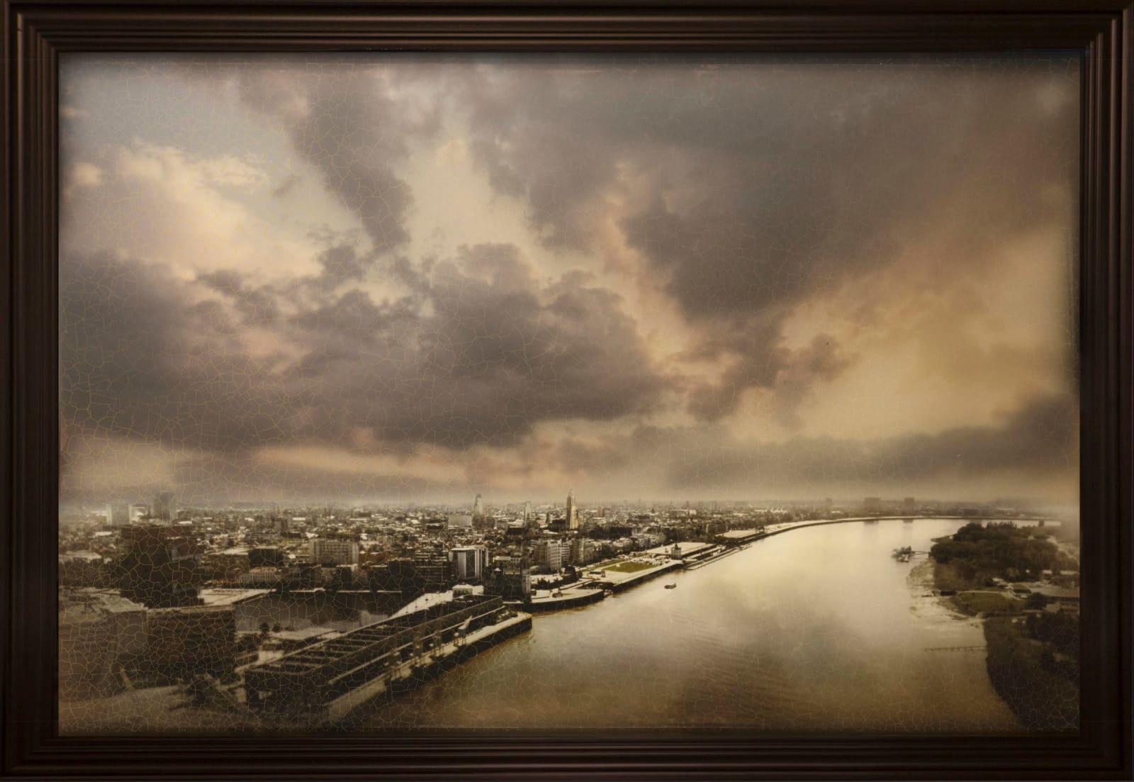 Casper Faassen, Gezicht op Antwerpen (View of Antwerp), 2025