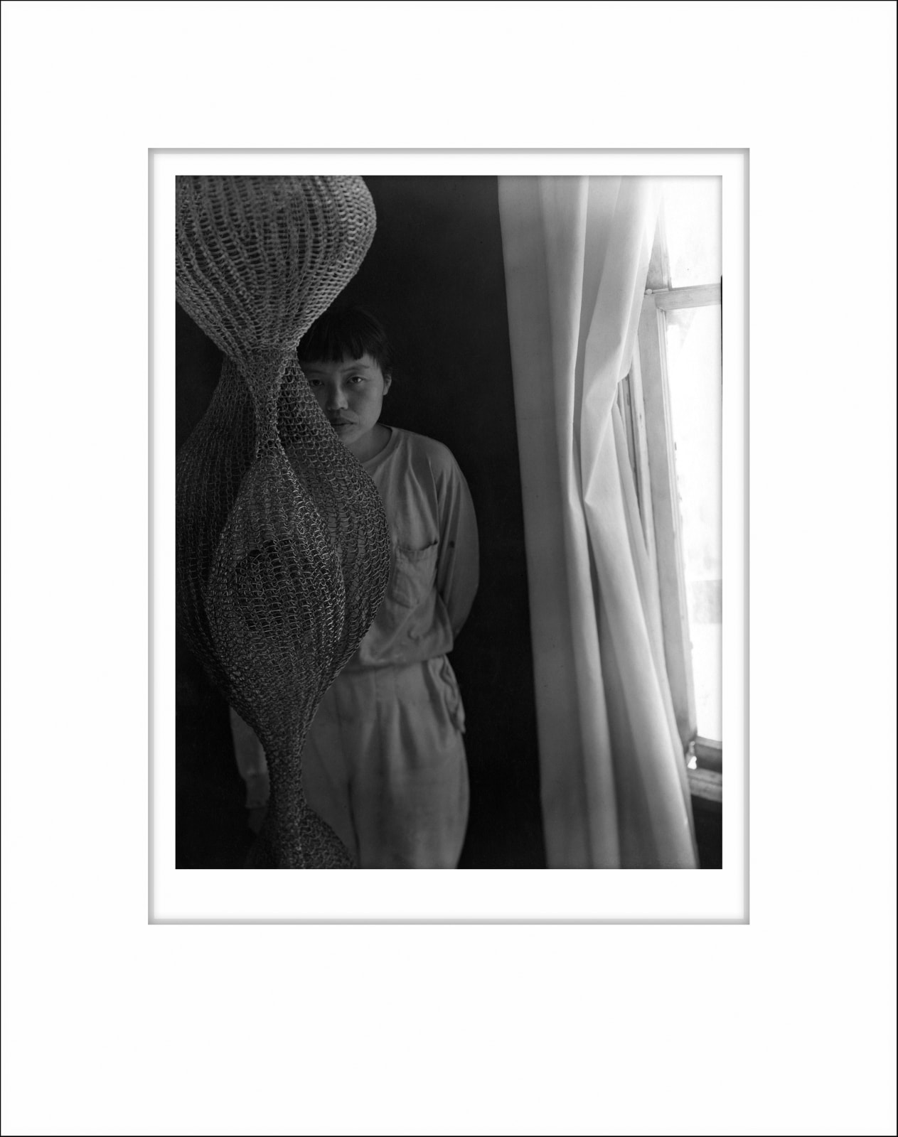Imogen Cunningham, Ruth Asawa at Her Window, 1956