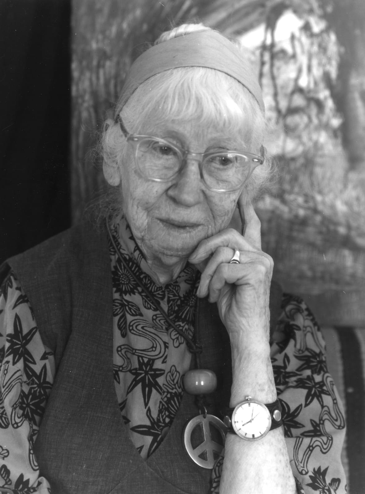 Imogen Cunningham, Self Portrait 3, 1974