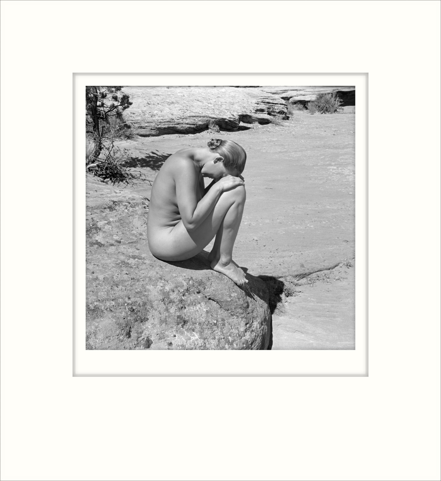 Imogen Cunningham, Helene Mayer, Canyon de Chelly, 1939
