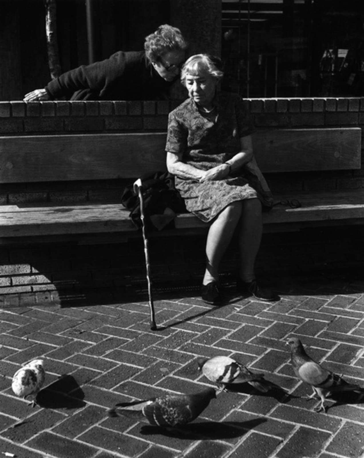 Imogen Cunningham, Emmy Lou Packard and Her Mother, Mrs Walter E Packard, 1975
