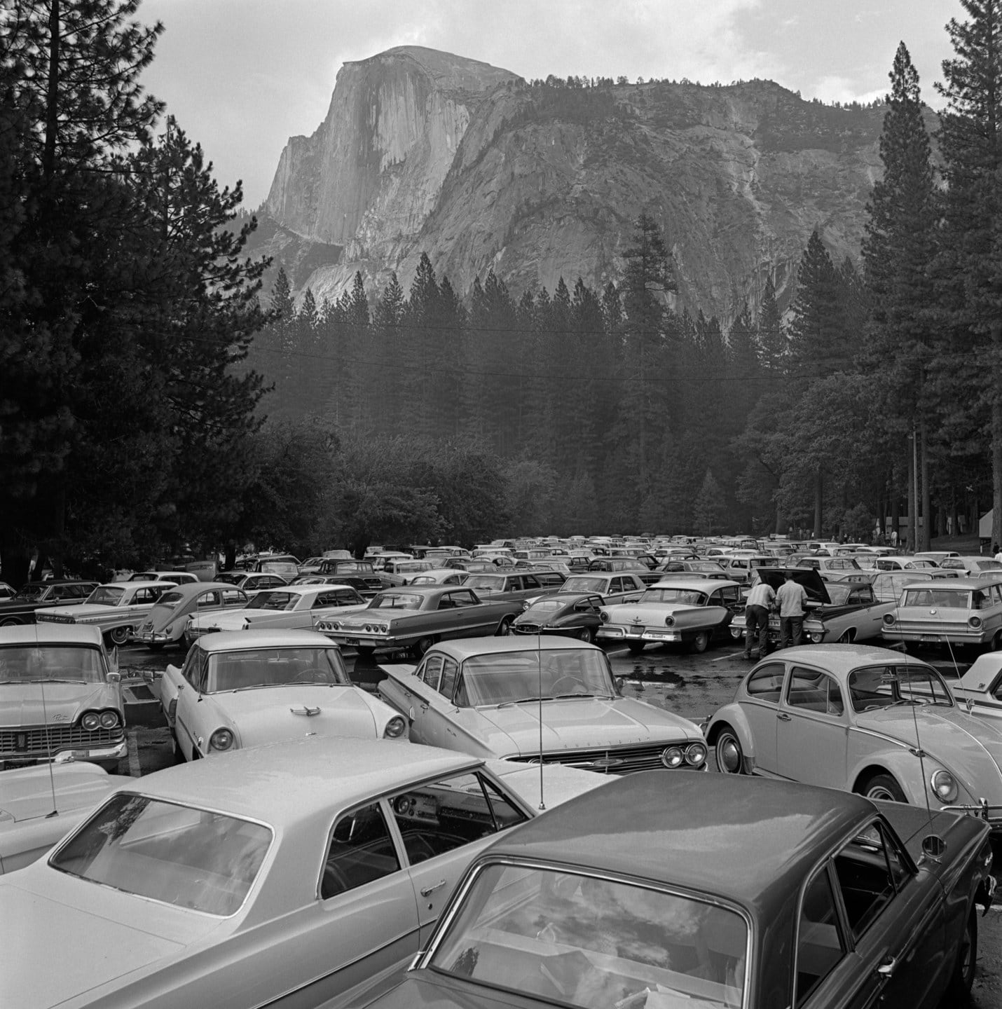 Rondal Partridge, Pave It and Paint It Green, Yosemite National Park, circa 1965