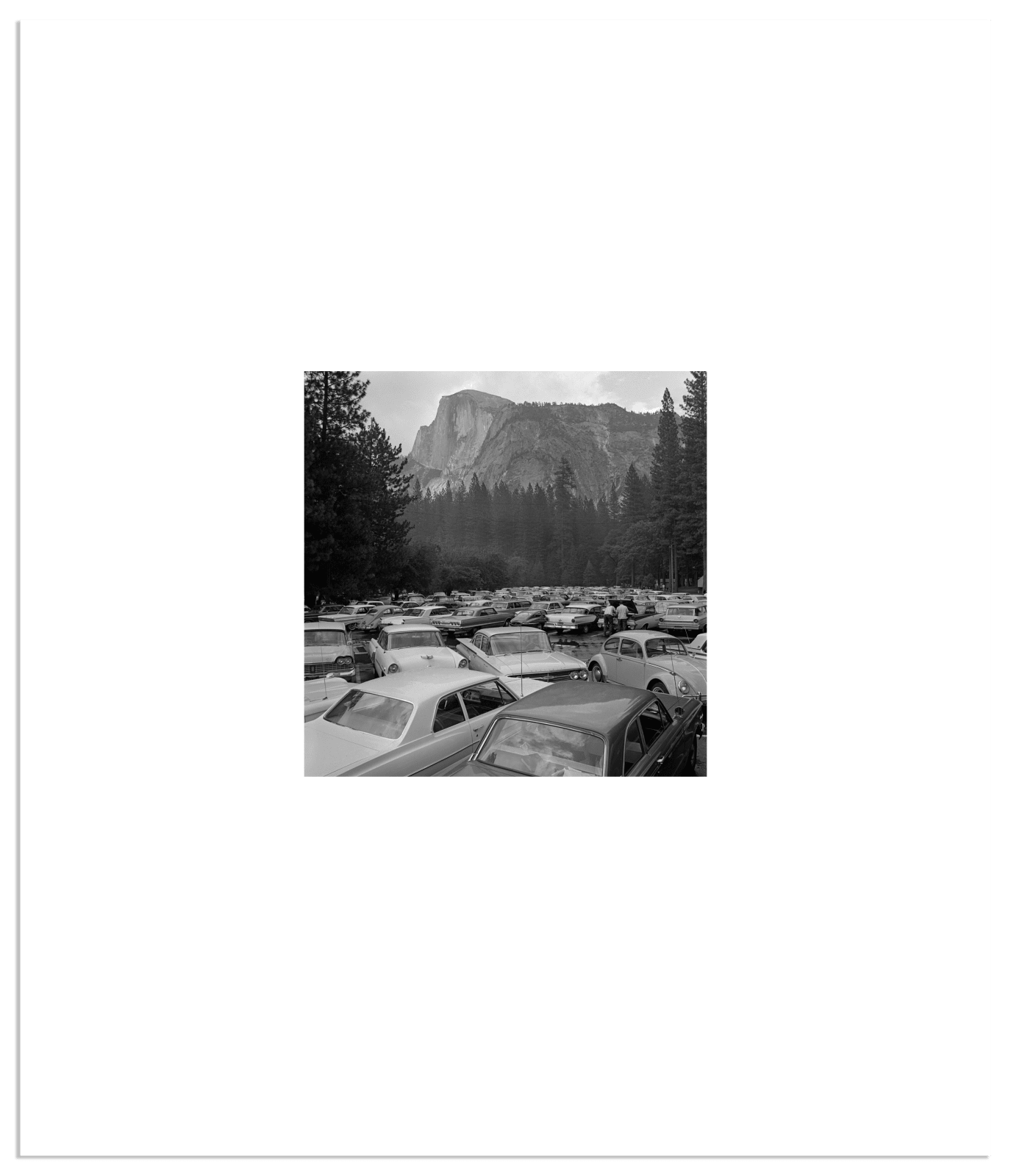 Rondal Partridge, Pave It and Paint It Green, Yosemite National Park, circa 1965