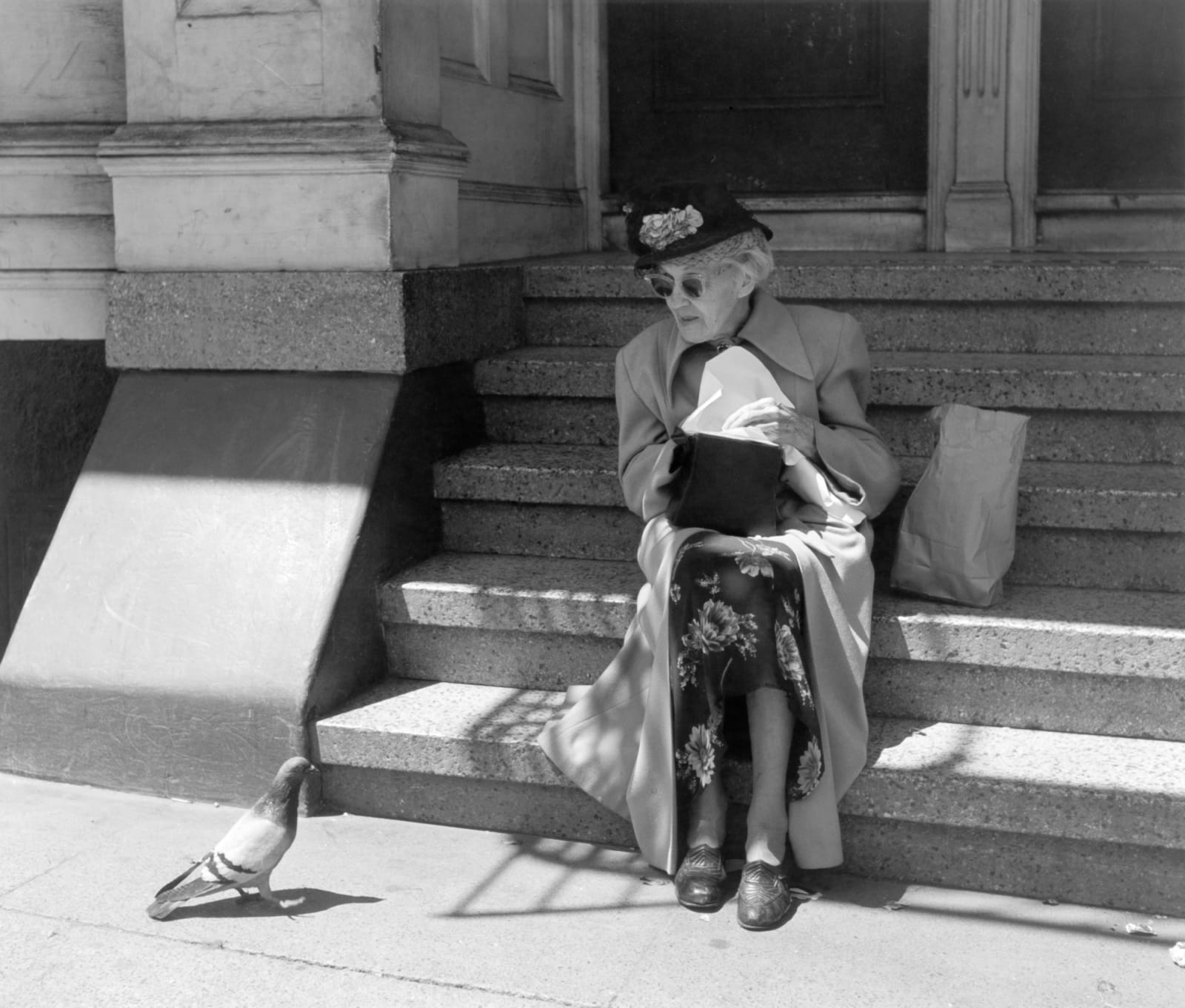 Imogen Cunningham, Alone, circa 1950