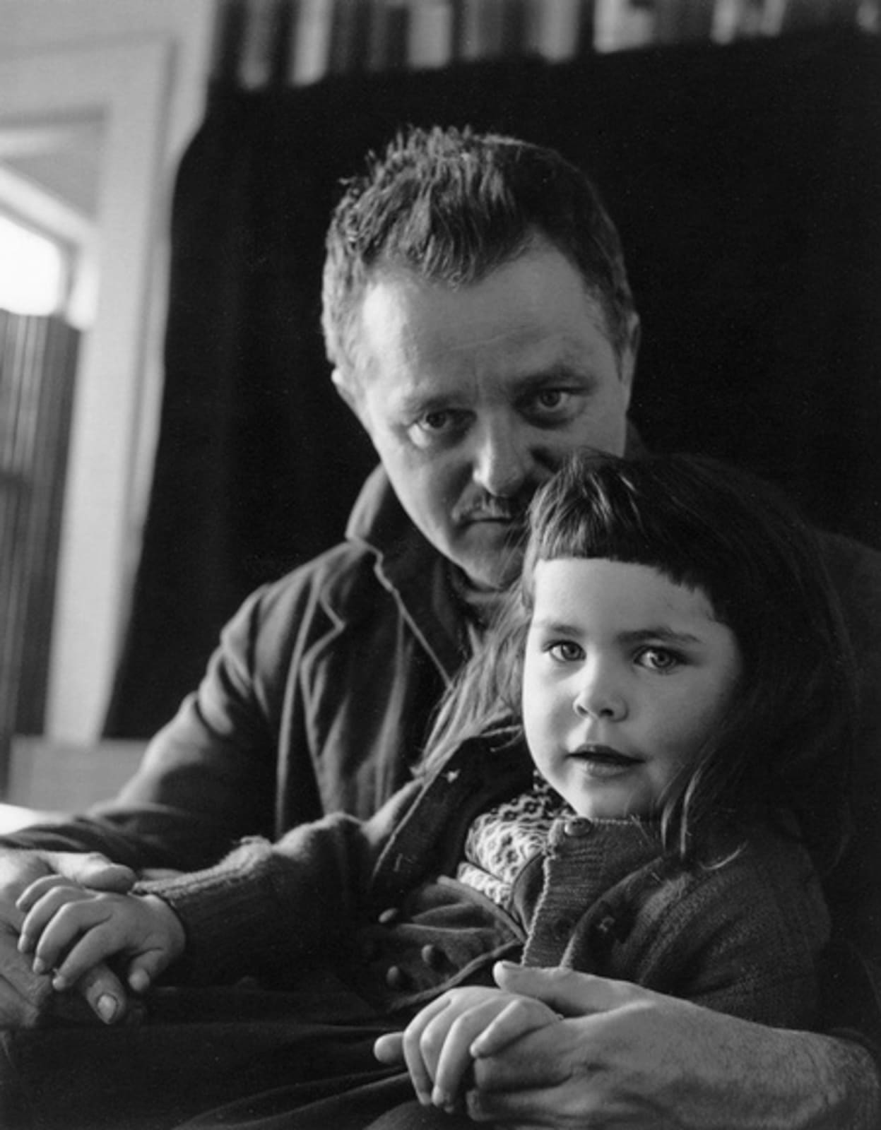 Imogen Cunningham, Kenneth Rexroth, Poet, and Mariana Rexroth, 1953