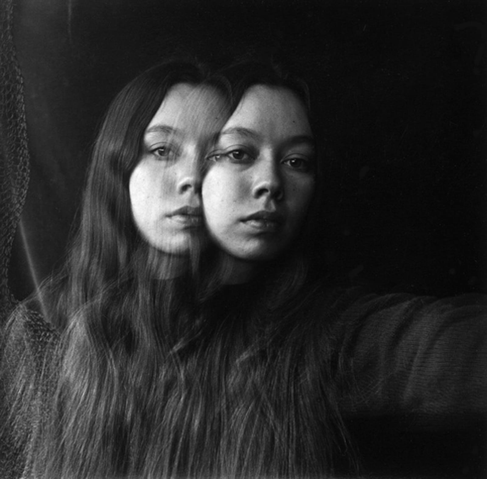 Imogen Cunningham, Two Aikos (Lanier), 1971