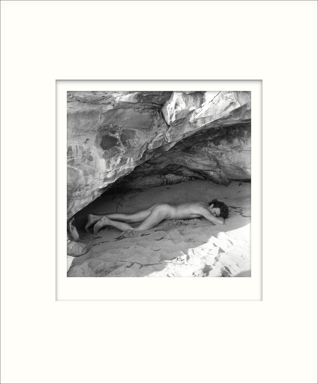 Imogen Cunningham, Rainwater on Oregon Beach 2, 1967