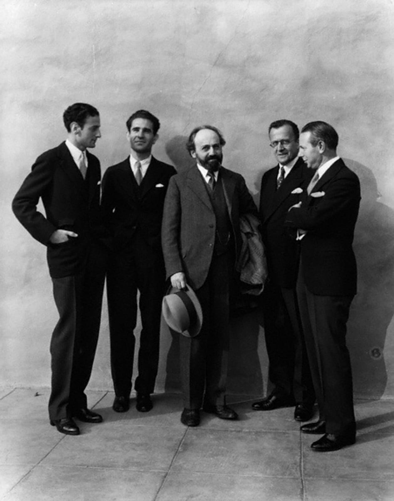 Imogen Cunningham, Gerald Warburg and The Stradivarius Quartet, 1929