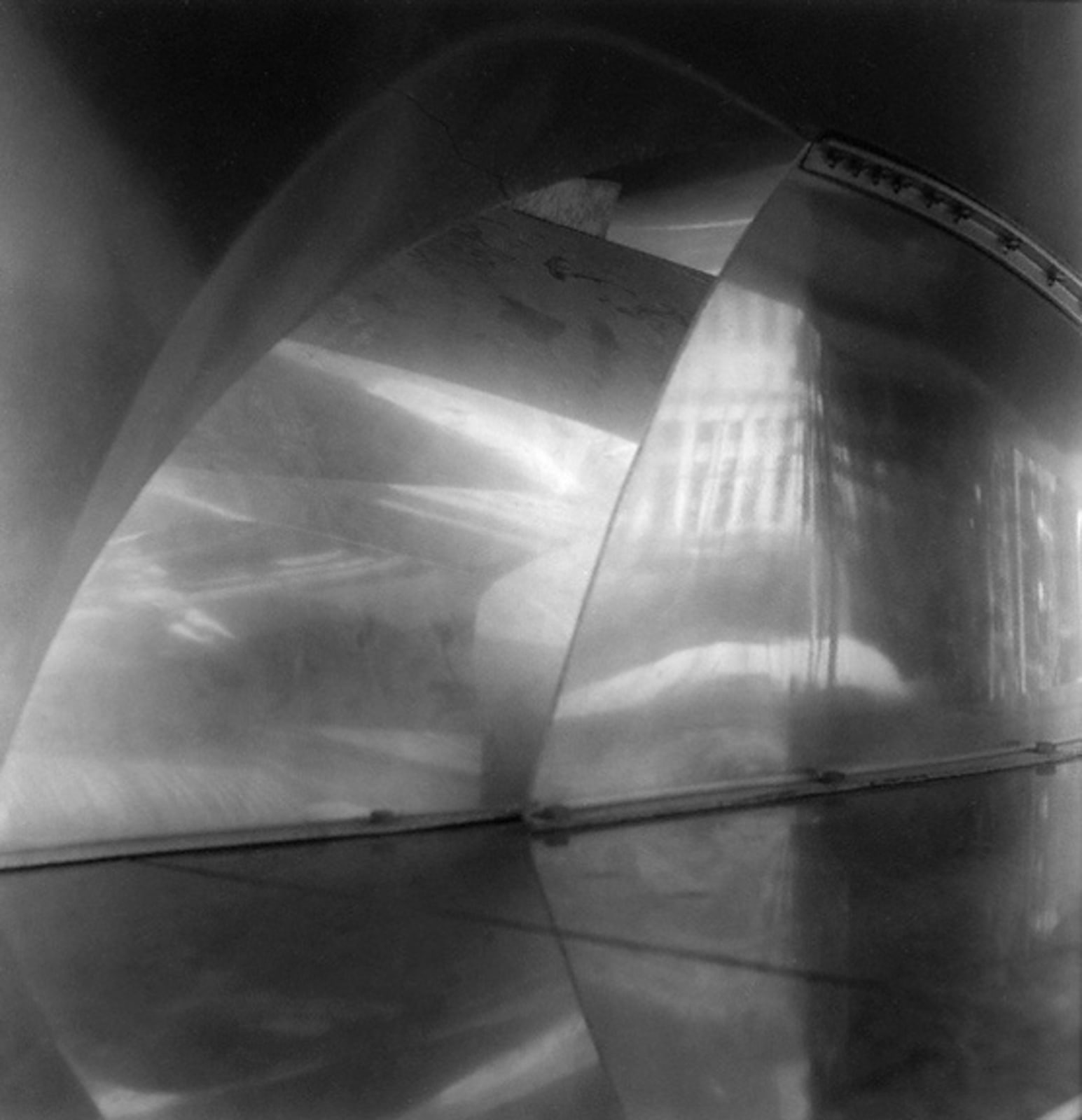 Imogen Cunningham, Sculpture at Zellerbach Plaza, 1964
