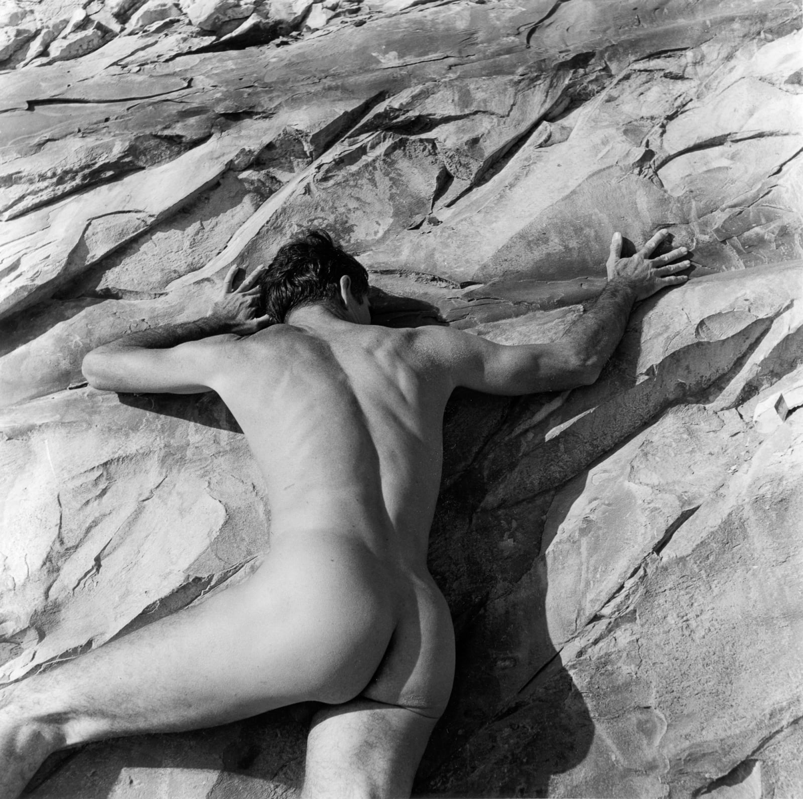 Imogen Cunningham, Rainwater on Oregon Beach, 1967