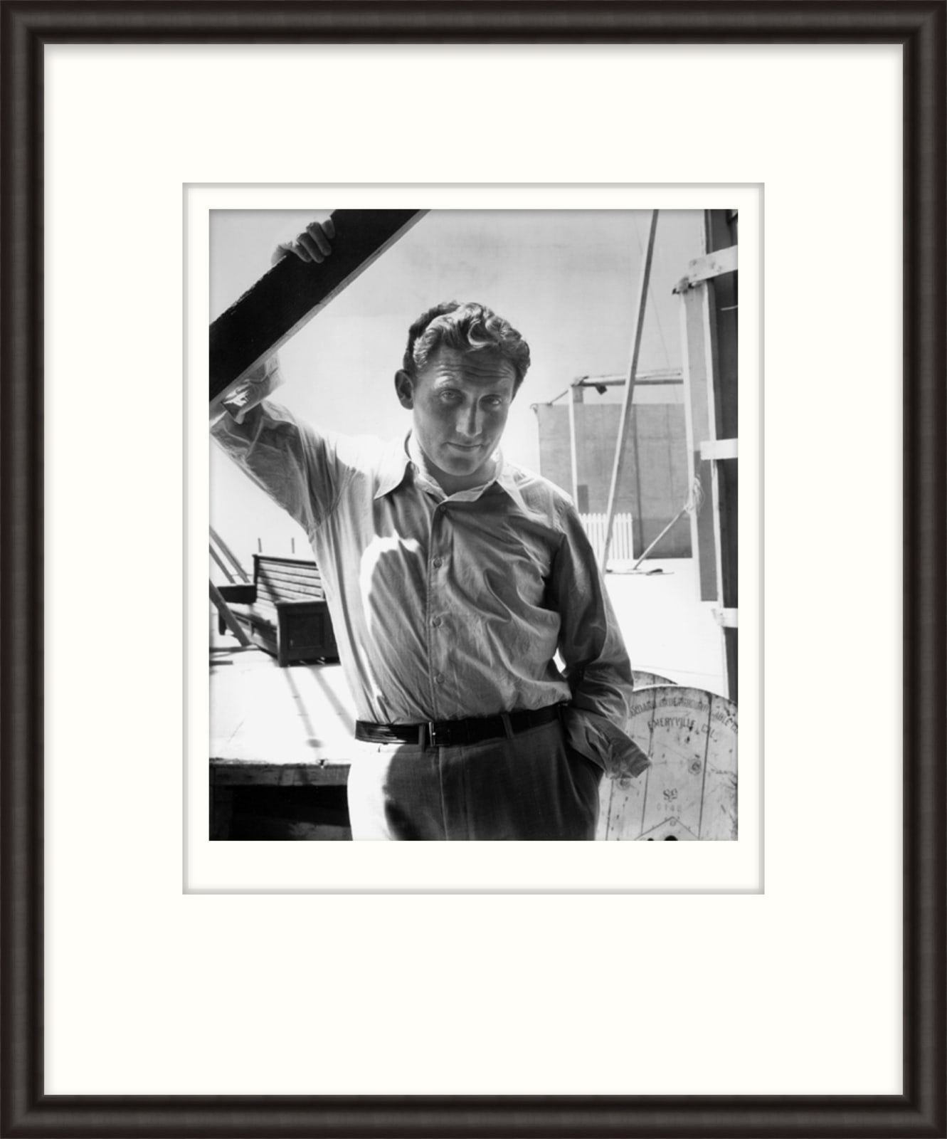 Imogen Cunningham, Spencer Tracy on Location, 1932