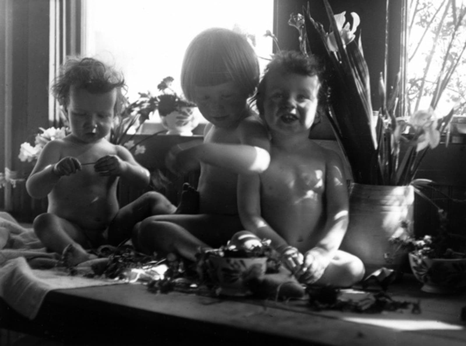 Imogen Cunningham, Boys with Cut Flowers, 1919 | Imogen Cunningham