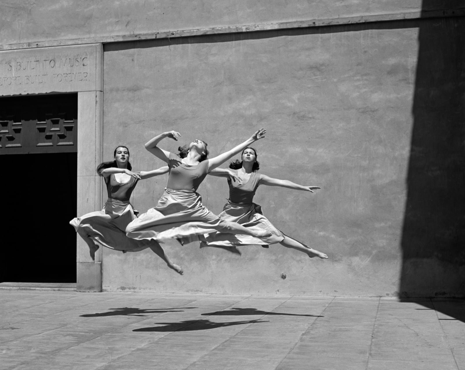 Imogen Cunningham, Three Dancers, Mills College, 1929