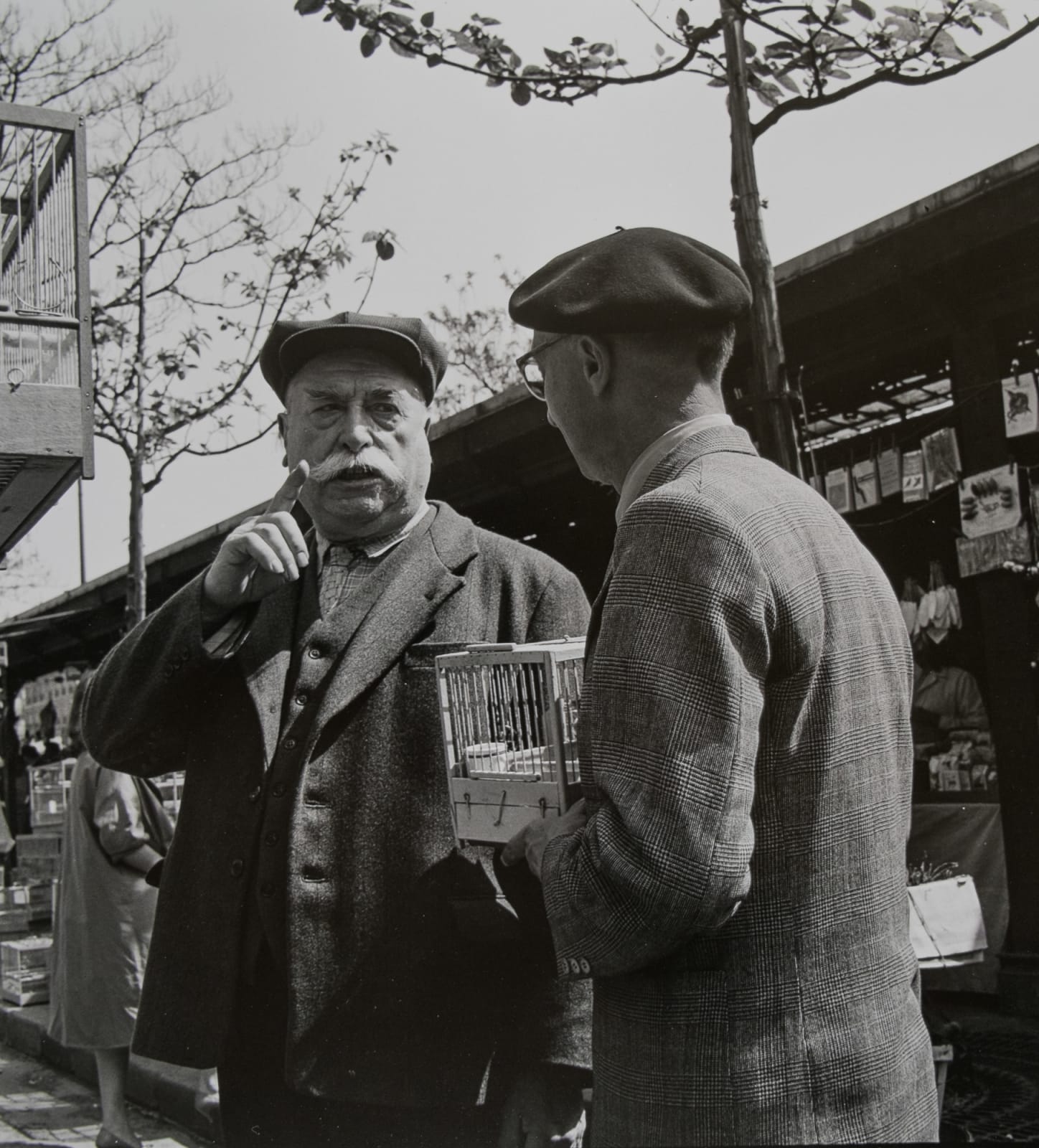 Imogen Cunningham, Advice, Marche Aux Oiseaux, 1960