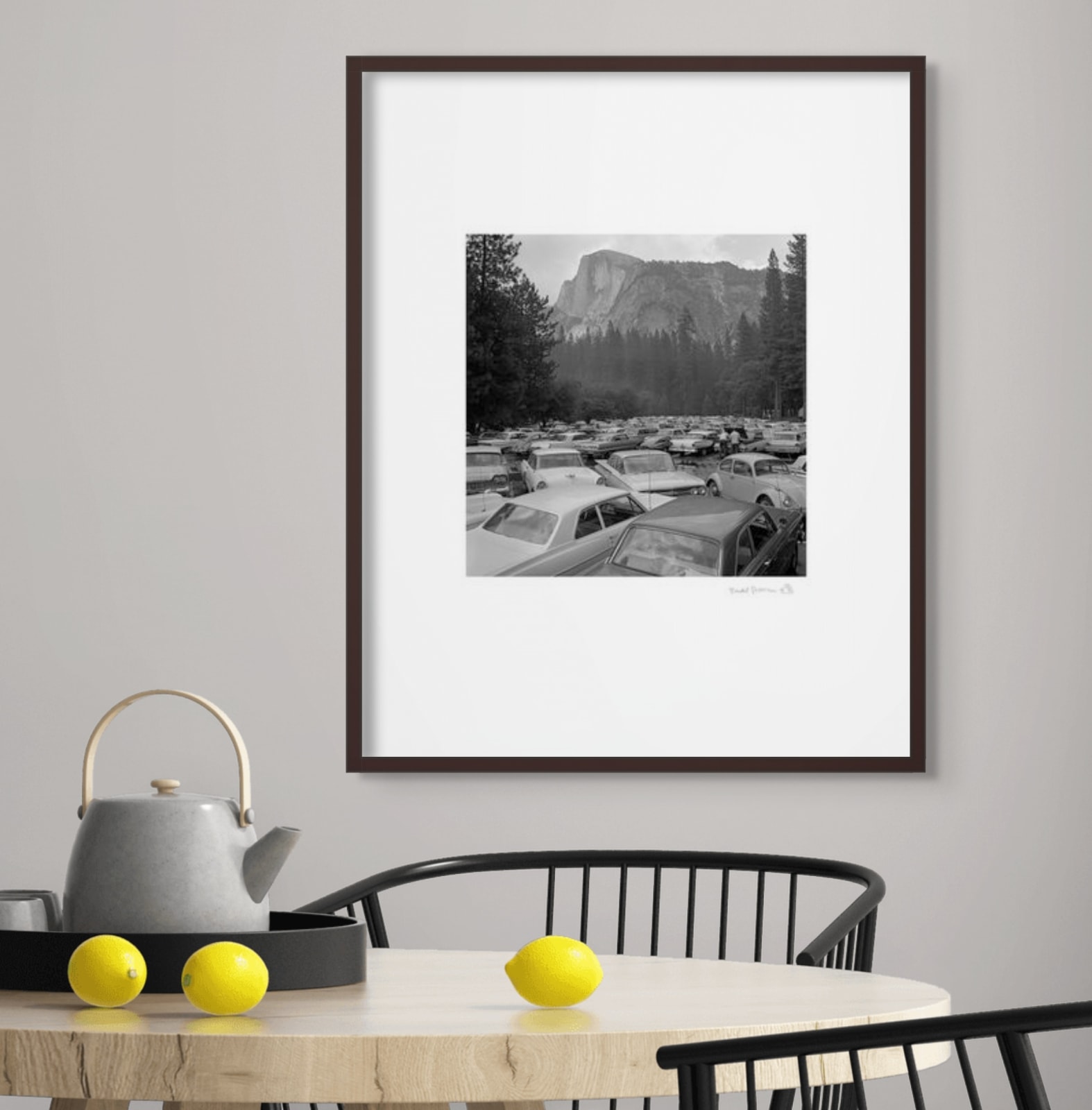 Rondal Partridge, Pave It and Paint It Green, Yosemite National Park, circa 1965