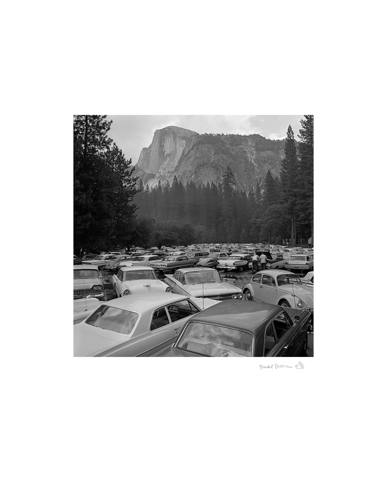 Rondal Partridge, Pave It and Paint It Green, Yosemite National Park, circa 1965